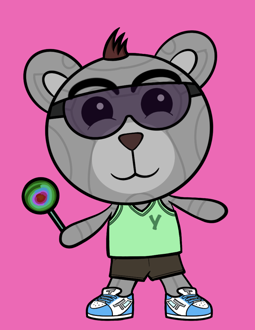 Best Polygon NFT Collection on Opensea - Jolly Teddy Party #2164