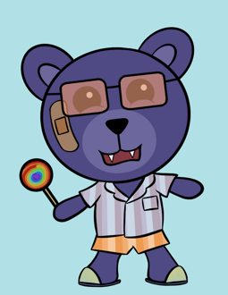Best Polygon NFT Collection on Opensea - Jolly Teddy Party #2167