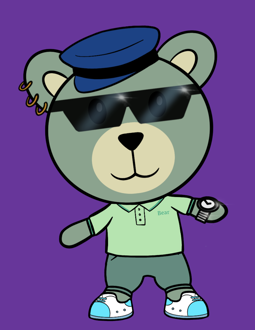 Best Polygon NFT Collection on Opensea - Jolly Teddy Party #2171