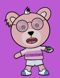 Best Polygon NFT Collection on Opensea - Jolly Teddy Party #2176