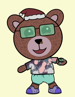Best Polygon NFT Collection on Opensea - Jolly Teddy Party #218