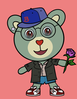 Best Polygon NFT Collection on Opensea - Jolly Teddy Party #2191