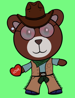 Best Polygon NFT Collection on Opensea - Jolly Teddy Party #2196