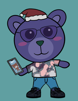Best Polygon NFT Collection on Opensea - Jolly Teddy Party #22