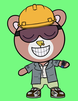 Best Polygon NFT Collection on Opensea - Jolly Teddy Party #2202