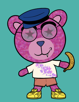 Best Polygon NFT Collection on Opensea - Jolly Teddy Party #2204
