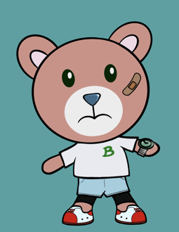 Best Polygon NFT Collection on Opensea - Jolly Teddy Party #2213