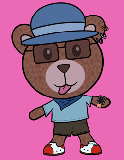 Best Polygon NFT Collection on Opensea - Jolly Teddy Party #2215