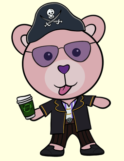 Best Polygon NFT Collection on Opensea - Jolly Teddy Party #2218