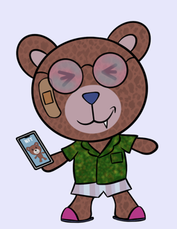 Best Polygon NFT Collection on Opensea - Jolly Teddy Party #2221
