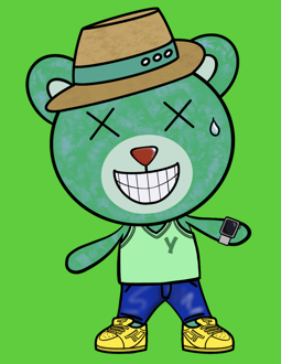 Best Polygon NFT Collection on Opensea - Jolly Teddy Party #2225