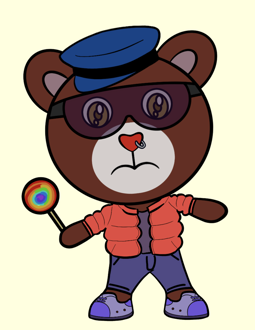 Best Polygon NFT Collection on Opensea - Jolly Teddy Party #2226