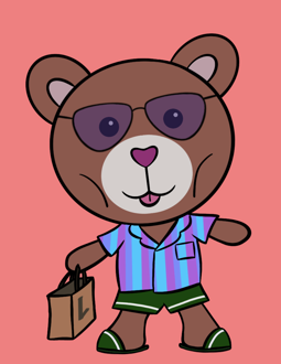 Best Polygon NFT Collection on Opensea - Jolly Teddy Party #2227