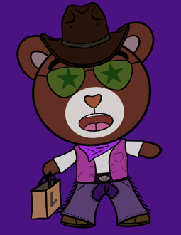 Best Polygon NFT Collection on Opensea - Jolly Teddy Party #2233