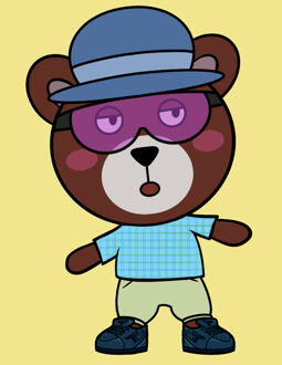 Best Polygon NFT Collection on Opensea - Jolly Teddy Party #2243