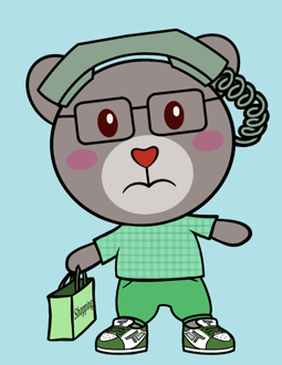 Best Polygon NFT Collection on Opensea - Jolly Teddy Party #2249