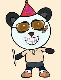 Best Polygon NFT Collection on Opensea - Jolly Teddy Party #2250