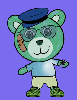 Best Polygon NFT Collection on Opensea - Jolly Teddy Party #2253