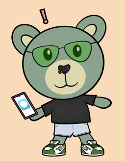 Best Polygon NFT Collection on Opensea - Jolly Teddy Party #2255