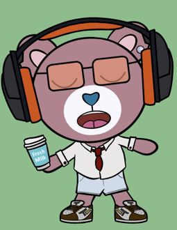 Best Polygon NFT Collection on Opensea - Jolly Teddy Party #2256