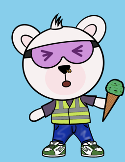 Best Polygon NFT Collection on Opensea - Jolly Teddy Party #2258