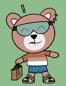 Best Polygon NFT Collection on Opensea - Jolly Teddy Party #2260