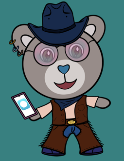 Best Polygon NFT Collection on Opensea - Jolly Teddy Party #2278