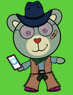 Best Polygon NFT Collection on Opensea - Jolly Teddy Party #2285