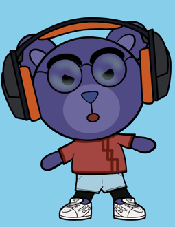Best Polygon NFT Collection on Opensea - Jolly Teddy Party #2297