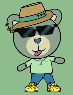 Best Polygon NFT Collection on Opensea - Jolly Teddy Party #2299