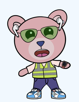 Best Polygon NFT Collection on Opensea - Jolly Teddy Party #2303