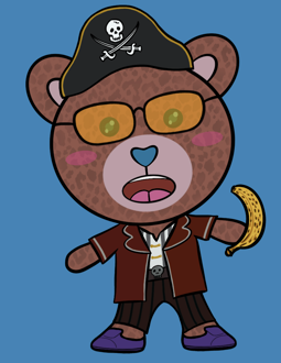 Best Polygon NFT Collection on Opensea - Jolly Teddy Party #2307