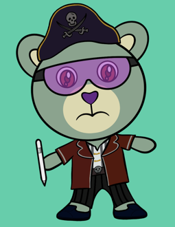 Best Polygon NFT Collection on Opensea - Jolly Teddy Party #2317