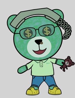 Best Polygon NFT Collection on Opensea - Jolly Teddy Party #2319