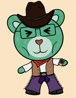 Best Polygon NFT Collection on Opensea - Jolly Teddy Party #2320