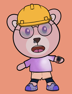 Best Polygon NFT Collection on Opensea - Jolly Teddy Party #2324