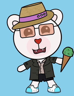 Best Polygon NFT Collection on Opensea - Jolly Teddy Party #2335