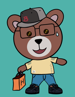 Best Polygon NFT Collection on Opensea - Jolly Teddy Party #2336