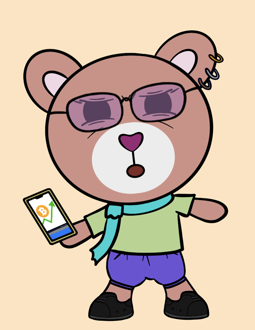 Best Polygon NFT Collection on Opensea - Jolly Teddy Party #2345