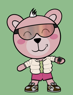 Best Polygon NFT Collection on Opensea - Jolly Teddy Party #2348