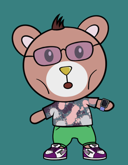 Best Polygon NFT Collection on Opensea - Jolly Teddy Party #2351