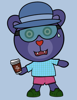 Best Polygon NFT Collection on Opensea - Jolly Teddy Party #2363