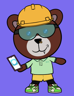 Best Polygon NFT Collection on Opensea - Jolly Teddy Party #2366