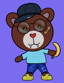 Best Polygon NFT Collection on Opensea - Jolly Teddy Party #237
