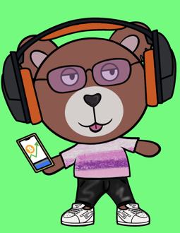 Best Polygon NFT Collection on Opensea - Jolly Teddy Party #2374