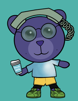 Best Polygon NFT Collection on Opensea - Jolly Teddy Party #2375