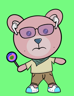 Best Polygon NFT Collection on Opensea - Jolly Teddy Party #2378
