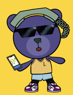 Best Polygon NFT Collection on Opensea - Jolly Teddy Party #2385