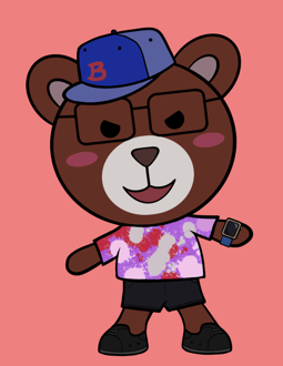 Best Polygon NFT Collection on Opensea - Jolly Teddy Party #2392