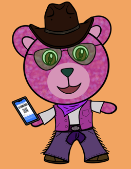 Best Polygon NFT Collection on Opensea - Jolly Teddy Party #2403